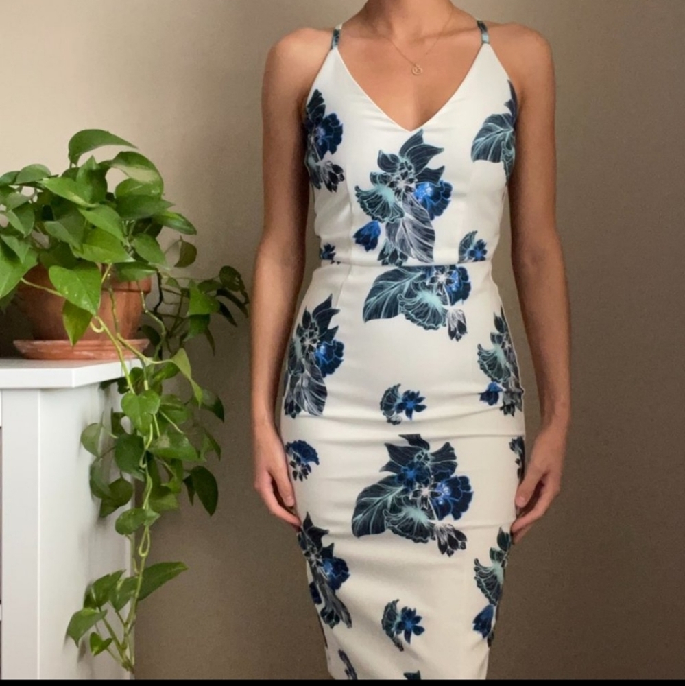 H&M bodycon midi dress